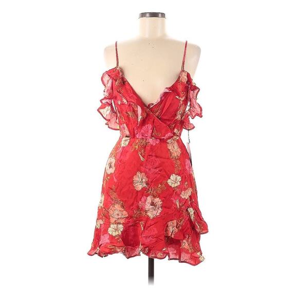 MAJORELLE Salsa Dress in Red Candy Apple Sz M - Picture 6 of 14